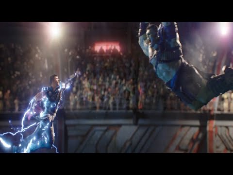 Thor Ragnarok HD CLIP - Thor VS Gladiator Hulk Full fight