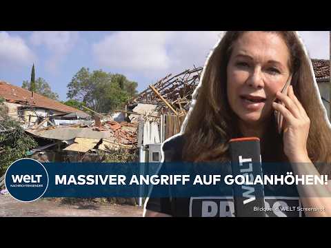 Video Thumbnail: GAZA-KRIEG: Schwere Hisbollah-Angriffe auf Golanhöhen - Wie wird Netanyahu reagieren?