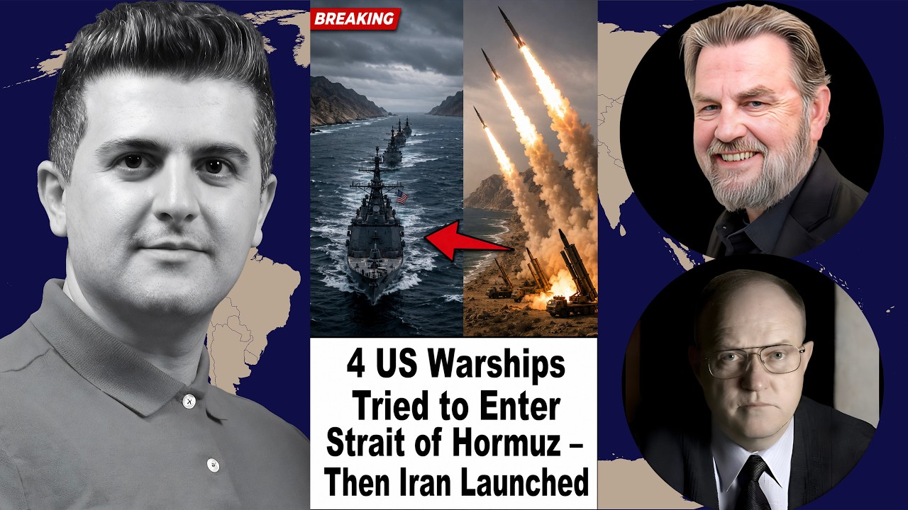 Larry Johnson & Col. Wilkerson: 4 US Warships Tried to Enter Strait of Hormuz – Then Iran Launched