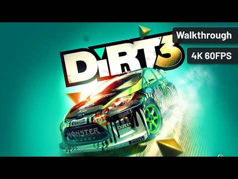 Dirt 3┆Full Walkthrough┆No Commentary┆4K60FPS