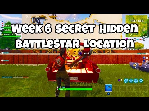 Fortnite Season 5 Week 6 Secret Hidden Battlestar Location