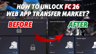 EA FC 26 | FASTEST WAY to UNLOCK the WEB APP TRANSFER MARKET (LootBar.GG)
