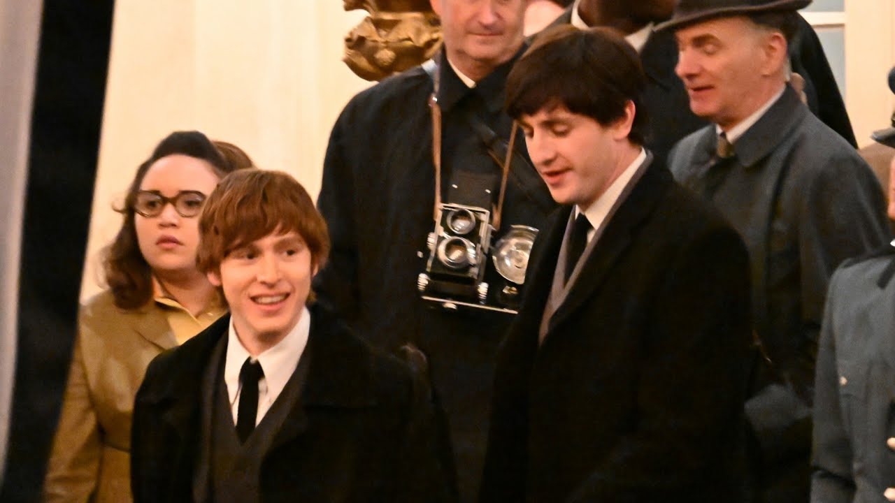 THE BEATLES MOVIE FILMING with Paul Mescal and Joseph Quinn 