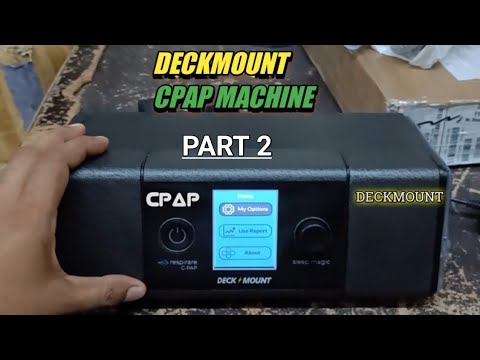 DECK MOUNT RESPIRARE AUTO CPAP VT-50D HARMONY MADE IN INDIA
