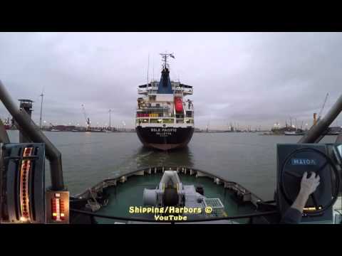 Tugboat Dual Camera #1 - Voith Schneider Controls