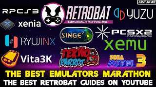 Retrobat ☆ The Best Emulators Full Guides Marathon #retrobat #emulator #frontend