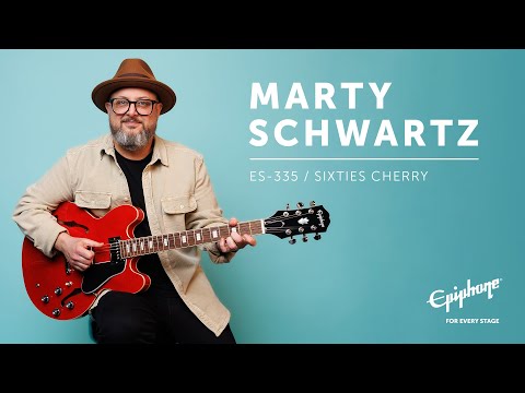 Marty Schwartz Epiphone ES-335 Signature Model