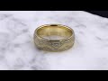 video - 7MM Summer Mokume Wedding Band