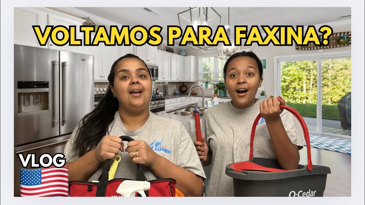 FAXINA NOS ESTADOS UNIDOS | CONTEI TUDO PARA VCS | MOSTREI NOSSA ROTINA | ACHEI LIXO LUXO