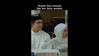 Download lagu moment bahagia!! Risa merestui Zaki dan Zahra untuk menikah #fyp #shorts #film mp3