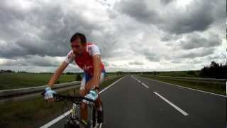 preview picture of video 'Bicycle Training around Mühlhausen-Germany'