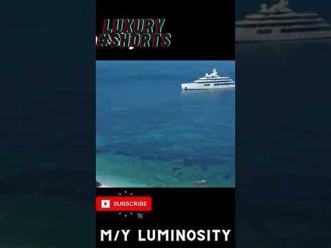 M/Y Luminosity ~ SuperYacht ~ #shorts