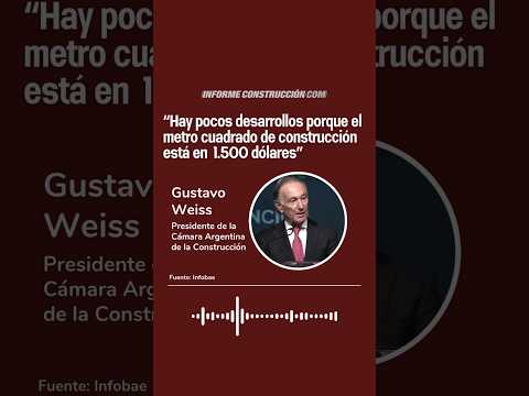 Propiedades y construcción: "Hoy no conviene hacer departamentos en pozo"