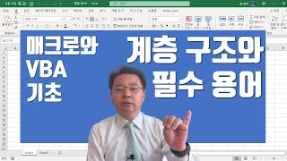 엑셀 VBA 코딩을 하려면 꼭 알아야 할 엑셀 계층 구조와 필수 용어 몇 가지 | 엑셀러 권현욱