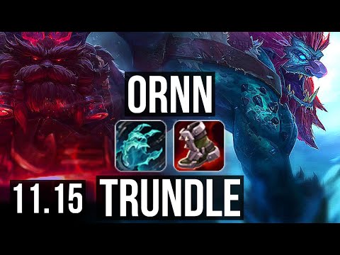 ORNN vs TRUNDLE (TOP) | 1/0/5, 1.7M mastery, 1000+ games | KR Diamond | v11.15
