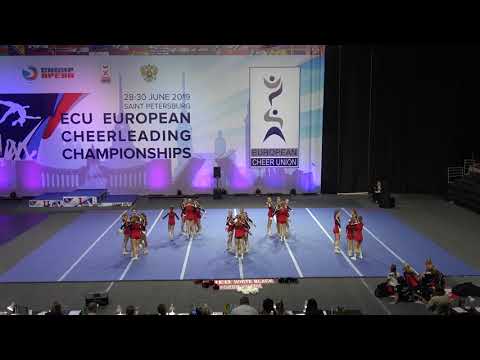 Norway Viqueens Cheerleaders Viqueens Incredible ECU 2019
