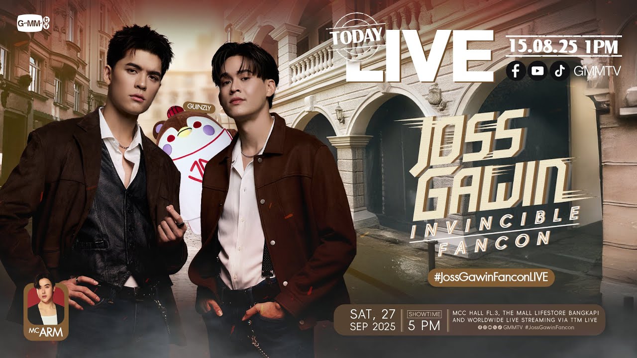 [LIVE] เตรียมความพร้อมก่อนกดบัตร #JossGawinFanconLIVE
