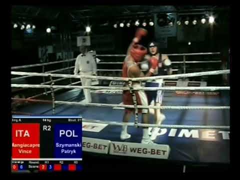 STAMM 2011 ćwierćfinał 64kg MANGIACAPRE Vincenzo vs SZYMAŃSKI Patryk
