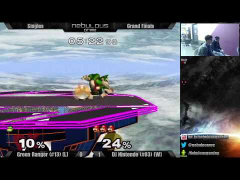 Nebs After Dark #41: Singles - Grand Finals: Green Ranger (#13) [L] vs. DJ Nintendo (#03) [W]