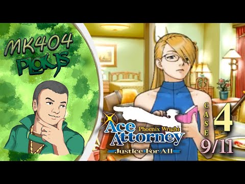 MK404 Plays Phoenix Wright: Justice For All | Case 4[9/11] - Laplace's Bear