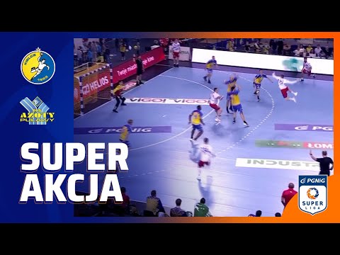 Potężny rzut Jana Antolaka | Łomża Industria Kielce - Azoty-Puławy | seria 7. | PGNiG Superliga