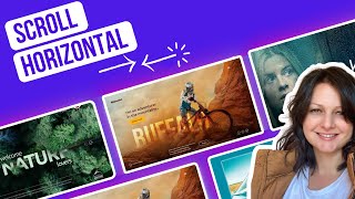 MOVER LA IMAGEN AL DESPLAZARSE - Elementor horizontal