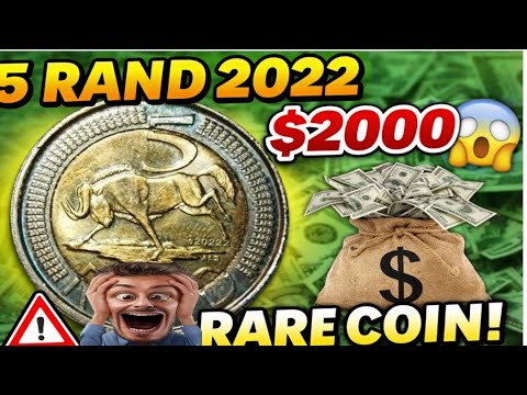 5 Rand South Africa 2022 Coin Value $2000 💰 | Rare Error? | Big Money Coin Explained