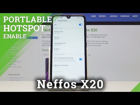 Portable Hotspot in TP-LINK Neffos X20 - Share Network