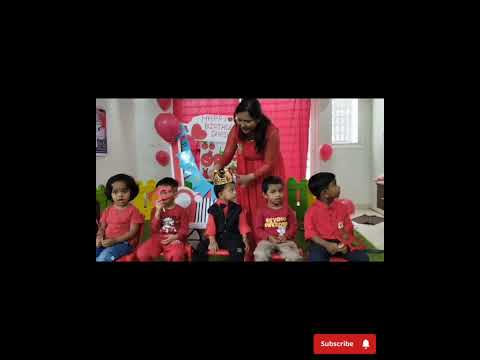 Darshit's birthday celebration in Google Kids