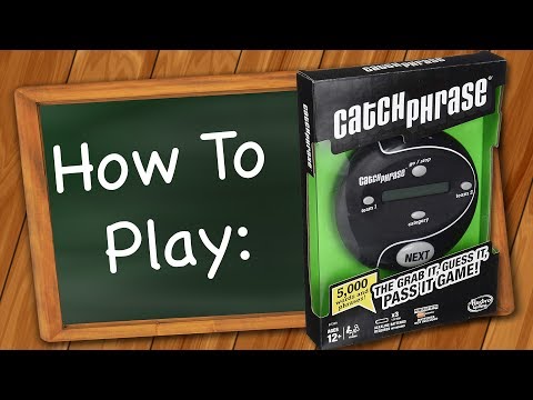 How to play Catch Phrase - YouTube