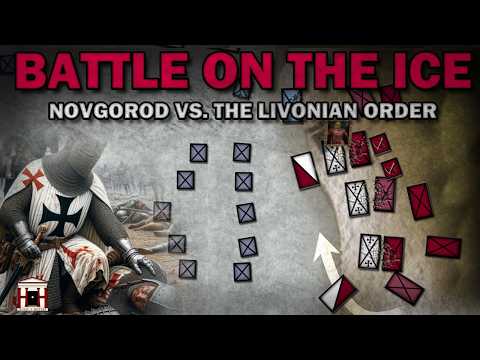 Battle on the Ice, 1242 ⚔️ Alexander Nevsky vs. The Teutonic Knights - Animated Documentary