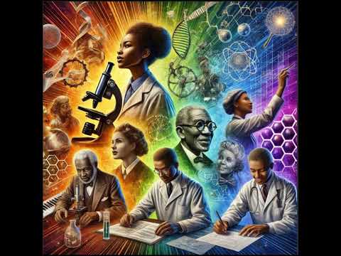 Thumbnail for a New Chemist's Podcast episode celebrating African-American Firsts