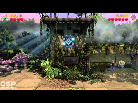 LEGO Jurassic World Co-op pt17 - "Rescue" of Eric/Reunion