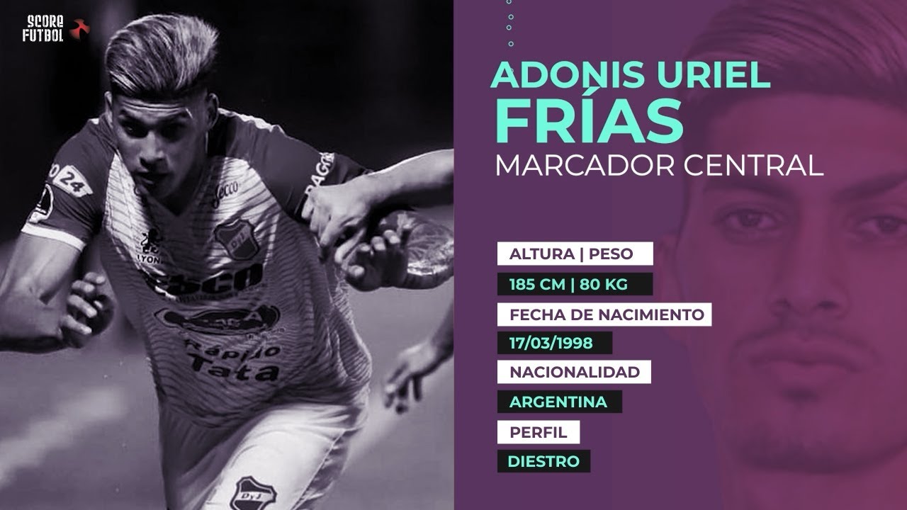 ▶️ Adonis Frias ⚽️ 🇦🇷 Marcador central ᴴᴰ