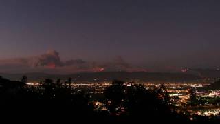 Timelapse of LA fires