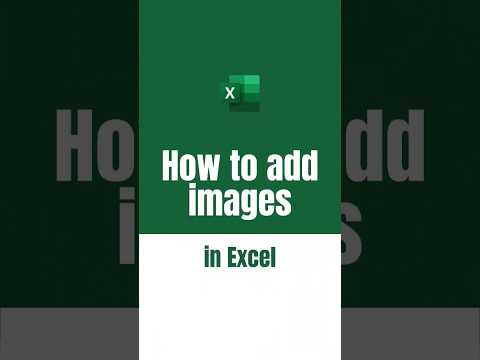 How to add an image in a cell in Excel How to add an image in a cell in Excel