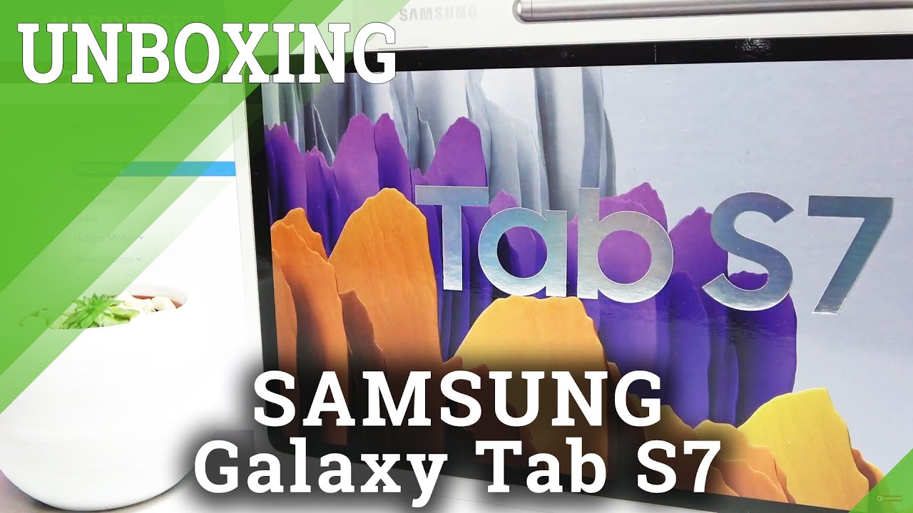 First Impression of SAMSUNG Galaxy Tab S7 | Unboxing