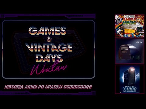 Historia Amigi po upadku Commodore, Prelekcja na Games & Vintage Days, Prowadzący Rafał Chyła,
