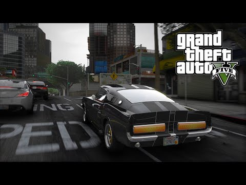 GTA 5 Mod - Shelby GT500 Eleanor - RTX Gameplay