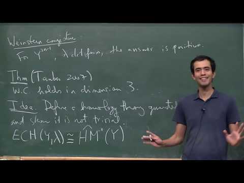 School of Symplectic Topology - Embedded Contact Homology - 01