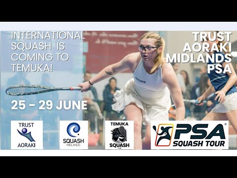 Trust Aoraki Midlands PSA and District Squash Open - Day 1 Session 1