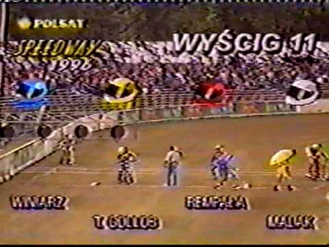 Stal Rzeszow Polonia Bydgoszcz 1996 (P Winiarz upadek)
