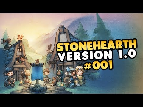 Let's Play Stonehearth 1.0 Release Version 👑 #001 [Gameplay][Deutsch][German]