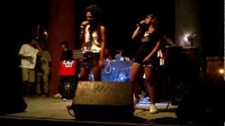 Sistah Moh Respect e Luanda Carbel - Jah é Rap Festival 1