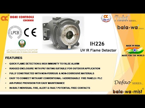 UV IR Flame Detector