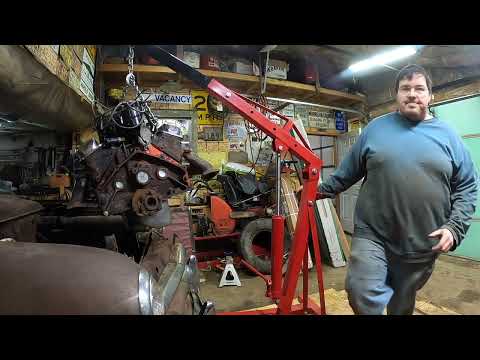 Thumbnail for The 1949 ford gets a new motor by 1949 Ford
