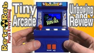 Arcade Classics Mini Rampage Arcade Machine Unboxing and Review