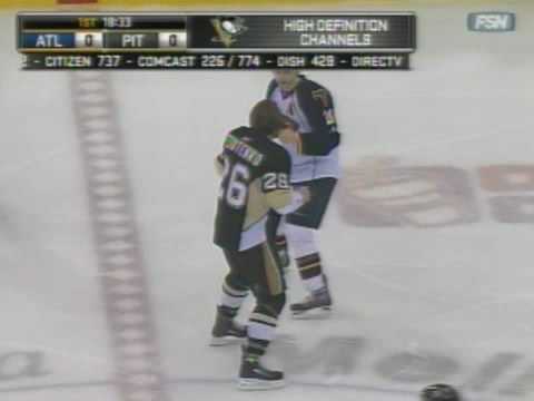 Colby Armstrong vs Ruslan Fedotenko