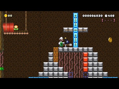 Super Mario Maker 2 - The Mysterious Tower by Fire-Ruby - No Commentary