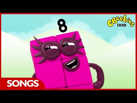 CBeebies | Numberblocks | Number Eight Song